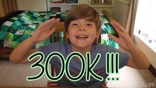 9-year old Ethan hits 300,000 Subscribers!!