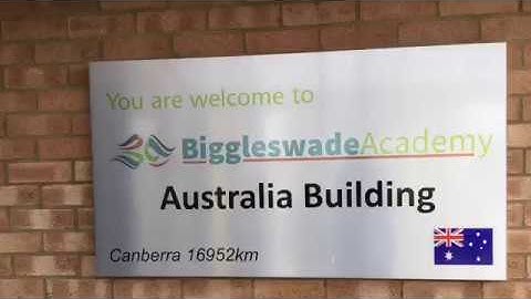 Official opening of new classroom block at Biggleswade Academy