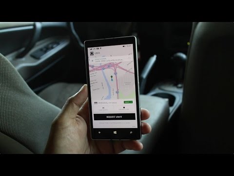 How to get an Uber car with Cortana