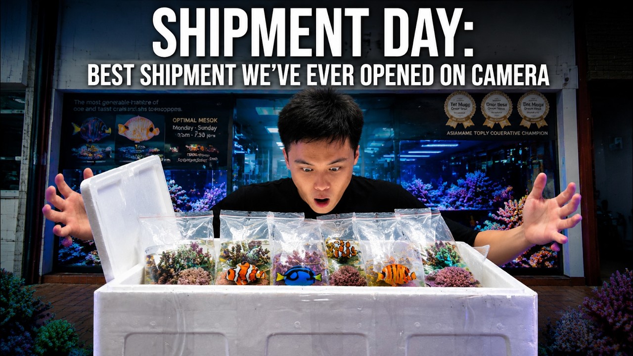Live Fish and Coral Shipment Logistics