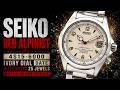 Seiko RED Alpinist 4S15-6000 Ivory Dial Date Automatic AT Men's Watch
