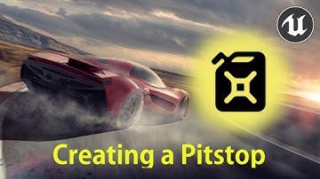 Making a Pitstop - #3 Creating a Car Game Unreal Engine 4