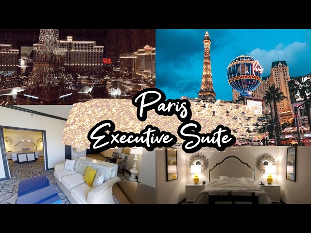PARIS LAS VEGAS EXECUTIVE SUITE ROOM TOUR 2021 *INCREDIBLE VIEW* 
