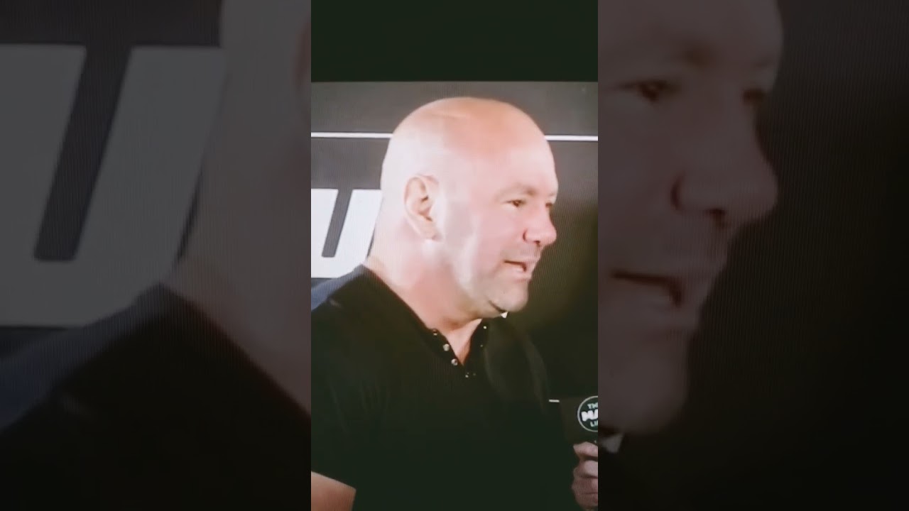 Dana White Dissing Nate Diaz 
