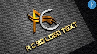 A C 3D text professional logo design on android pixellab [Vandy Design] screenshot 5