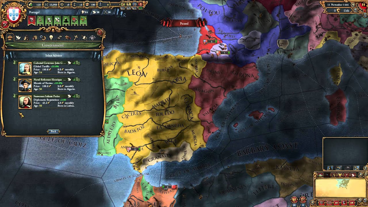Europa Universalis IV Gameplay - Starting Hints, Tips, and S