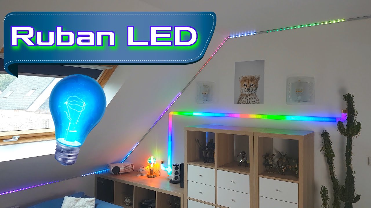 Comment installer des leds dans une chambre ? Explications