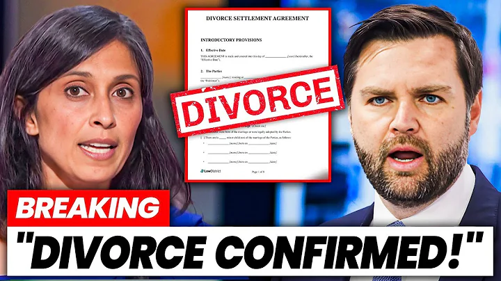 At 39, Usha Vance FINALLY Confirms The Divorce Rumors