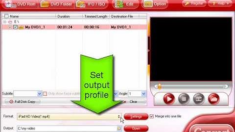How to rip DVD to iPad video---Pavtube DVD to iPad Converter