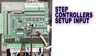 #ELEVATORCONTROLLERS Step Controller input selection and set up