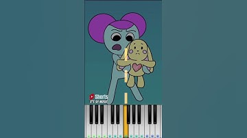 THE SIMPSONS GET ABSTRACTED?! Pibby x The Amazing Digital Circus @badmryogurt - Piano Tutorial