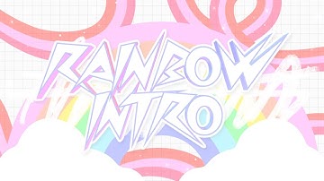 CUTE RAINBOW INTRO TEMPLATE (NO TEXT)