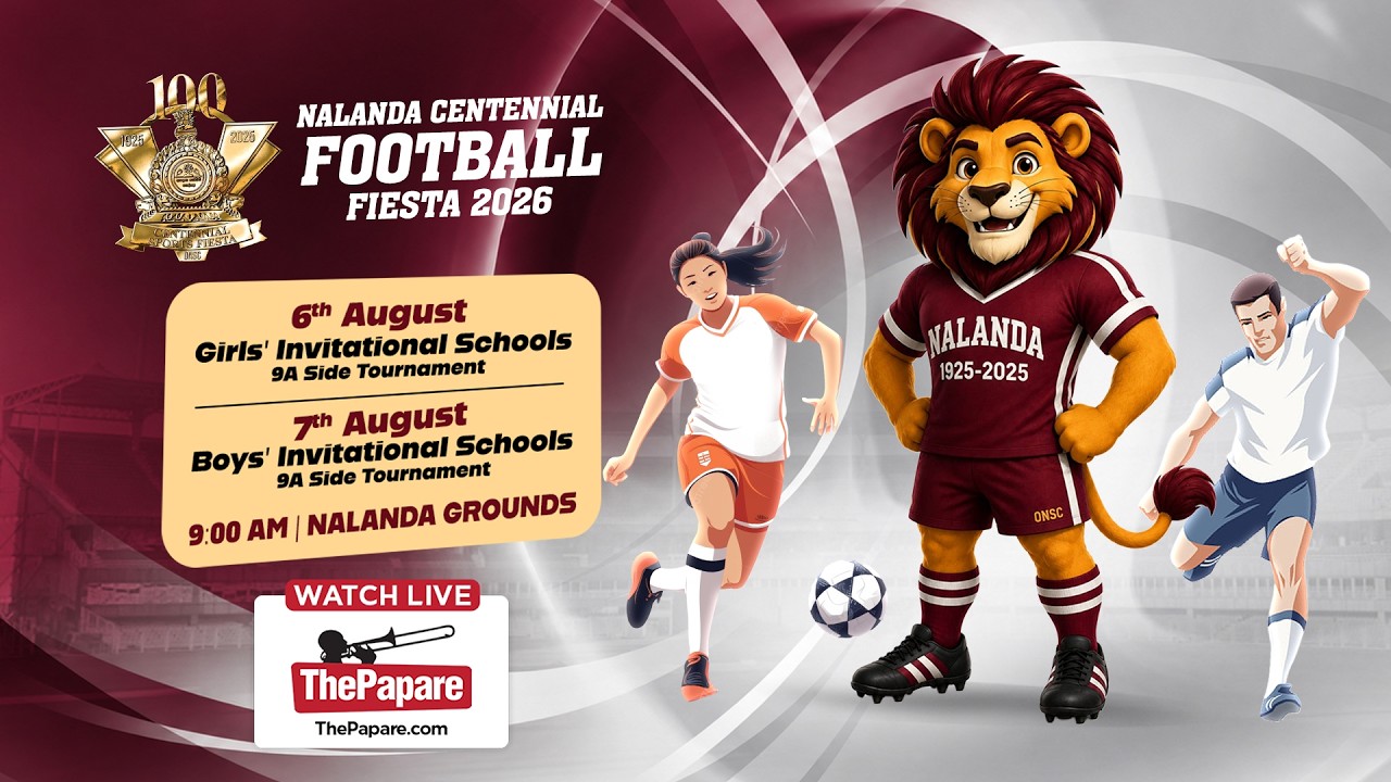 LIVE: Nalanda Centennial Football Fiesta 2026 - Boys' Invitational Schools 9A Side Tournament