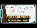 Arithmetic Sequences and Series Quiz