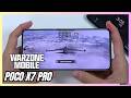 POCO X7 Pro Call of Duty Warzone Mobile Gaming Test | Dimensity 8400 Ultra FPS