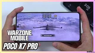 POCO X7 Pro Call of Duty Warzone Mobile Gaming Test | Dimensity 8400 Ultra FPS