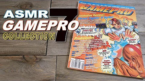 ASMR - GAMEPRO Magazine Collection Part 7 - Whispering, Mouth sounds, relaxation