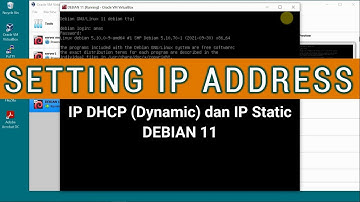 Cara Setting IP Address dan Remote Server di Debian 11 menggunakan Virtualbox