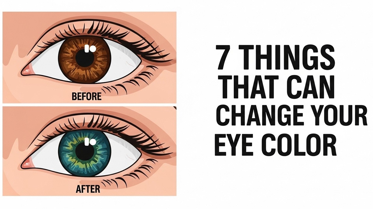 Your Eye Color Can Change - Here's How (7 Things)