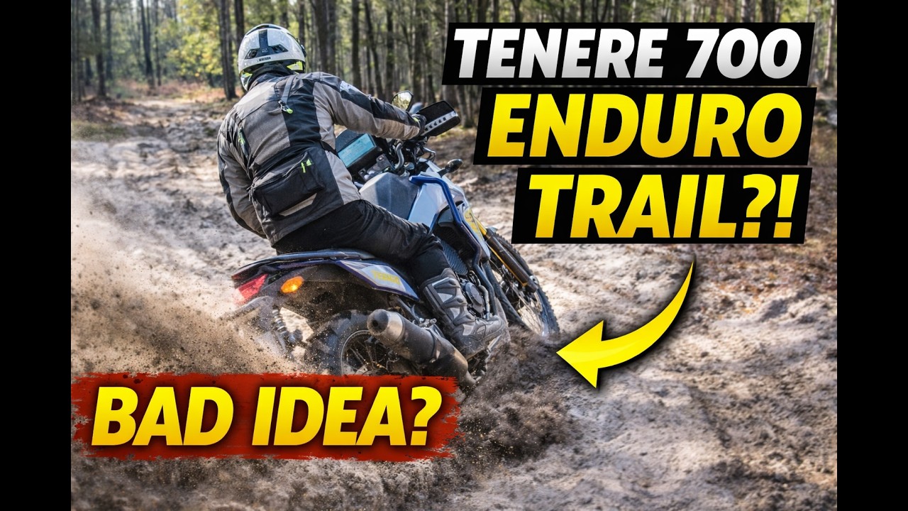 Tenere 700 vs the Richloam Enduro Trail… Bad Idea?
