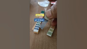 How to use pH Strips // pH paper testing // pH Strips test // pH Scale #shorts #anjus_science