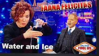 Jaana Felicitas on Penn and Teller's Fool us Season 9  COLD AS ICE!