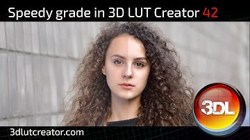 Speedy grade in 3D LUT Creator, Part 42
