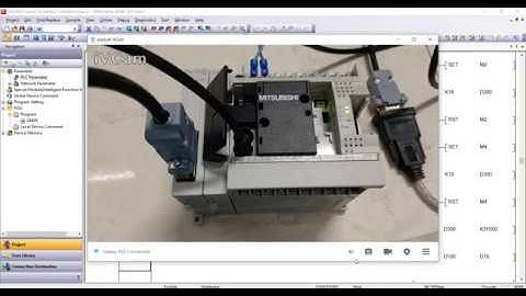 Communication between FX plc and PC via Modbus RS-232