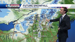 Chilly with snow showers this weekend in Vermont (03-08-25)