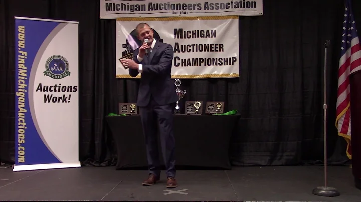 Kurt Mingerink, Contestant#2, Michigan Auctioneer ...
