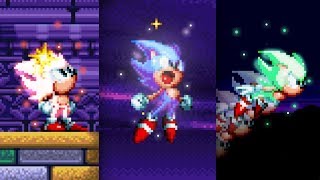 SONIC MANIA - Hyper Sonic Gameplay