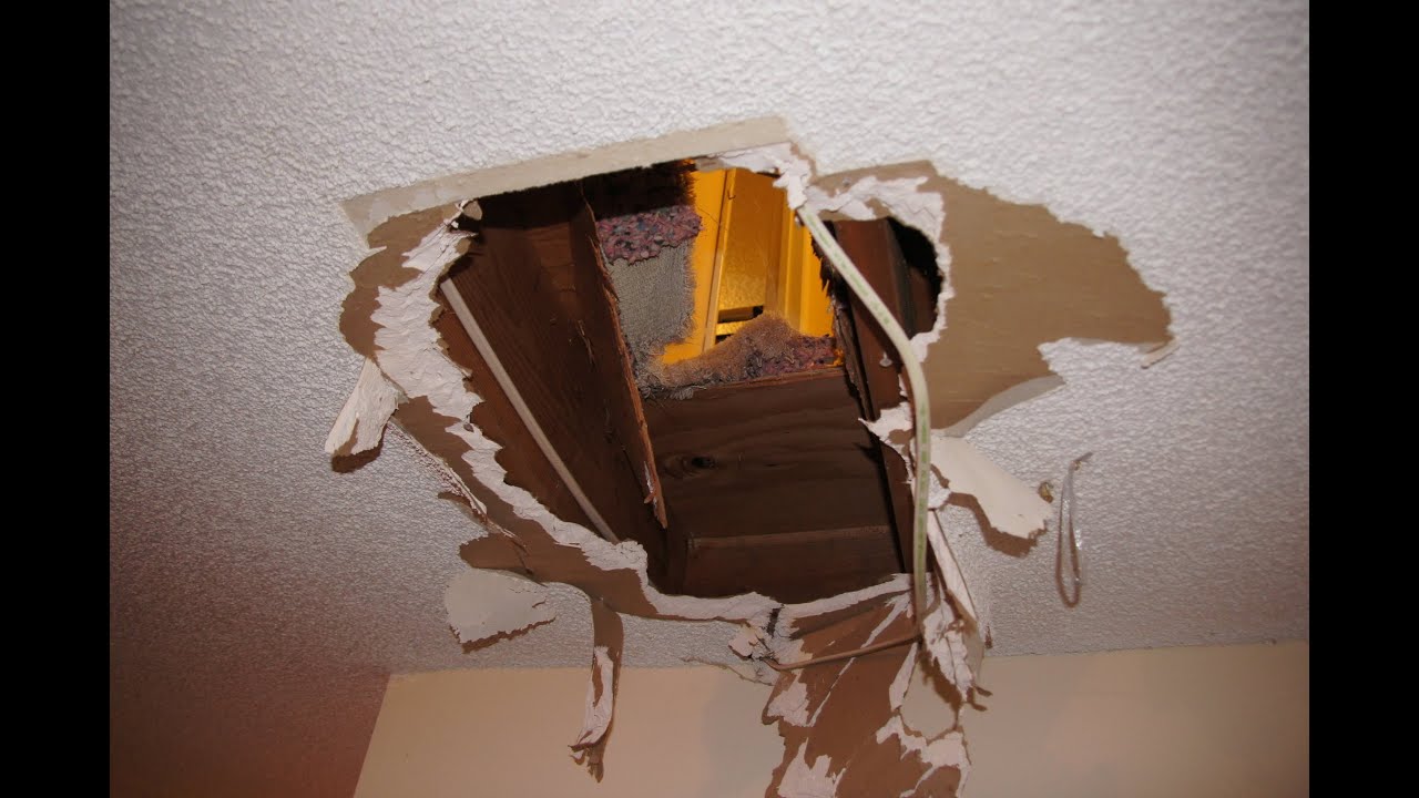 Apartment Ceiling Collapse Queens, NY Destroyed in Seconds 2016