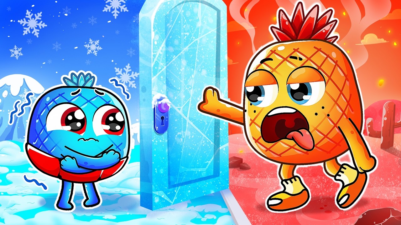 Colorful Escape Room Adventure | Hot vs Cold Challenge + More Nursery Rhymes & Kids Songs by Yum Yum