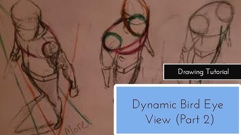How To Draw Dynamic Bird Eye View || Logical Breakdown (Part 2)