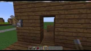 Minecraft. Как сделать потайную дверь.(В этом видео Я покажу Вам как нужно делать потайную комнату в Minecraft., 2013-04-21T09:48:41.000Z)