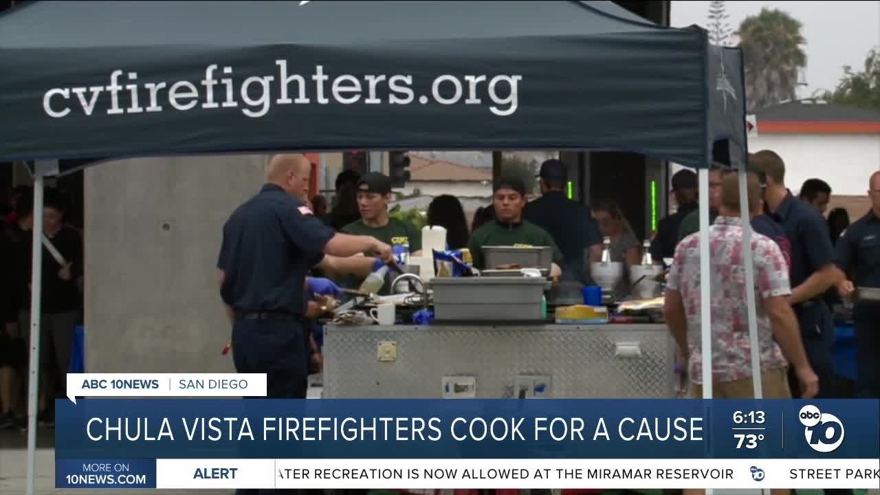 Chula Vista firefighters cooking breakfast to raise funds for fire ...