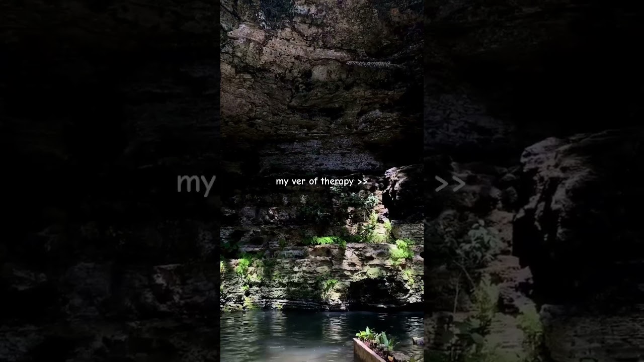 Healing in Tulum’s cenotes 💆🏻‍♀️🍃🌀 