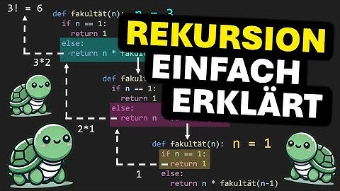 Rekursion (einfach erklärt)