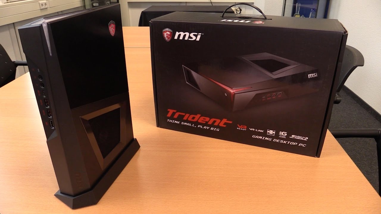 MSI launches the Trident, a console sized VR gaming PC -   News