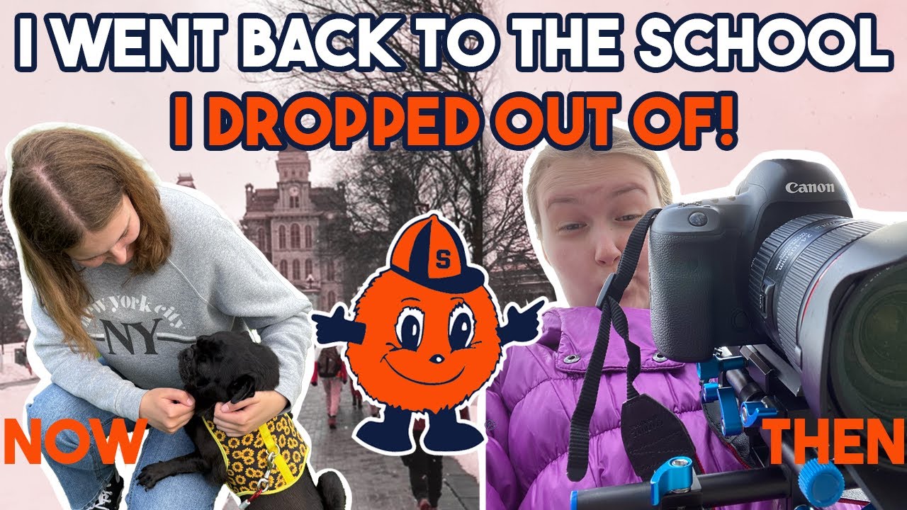 Back at Syracuse University: A Food and Photography Vlog