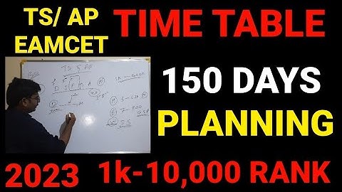AP/TS EAMCET 2023 TIME TABLE|#apeamcet2023 #tseamcet2023 #eamcet2023_preparation #tseamcet