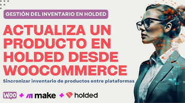 Cómo Modificar Productos en Holded desde WooCommerce con Make.com