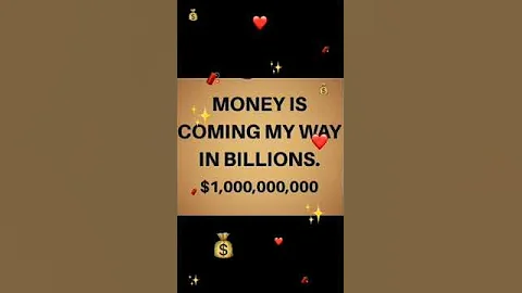 Billions Of Dollars - Wealth Visualization, Manifestation Abundance HD