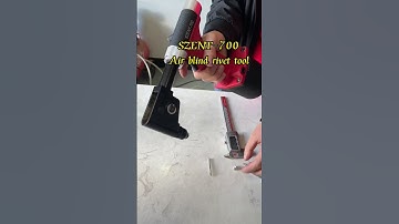 SZENT 700 Bent head right angle rivet gun, capable of riveting 6.4 aluminium rivets