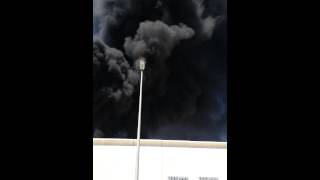 Incendio de Nave en Fortuna