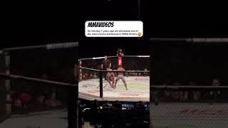 #francisngannou almost took #alistairovereem ‘s head off. #mma #ufc