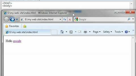 HTML Tutorial 03 - HyperLinks