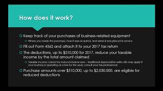 Leverage SECTION 179 for Your Business  |   On Call Computer