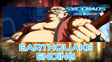 SNK vs. Capcom - SVC Chaos - Earthquake Ending - Arcade