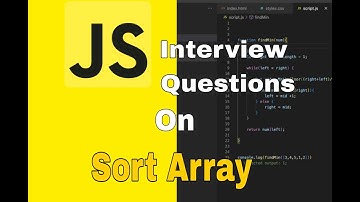 Sort Array | #javascript  Most asked Tricky Interview Question